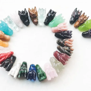 Crystal Dragon Heads